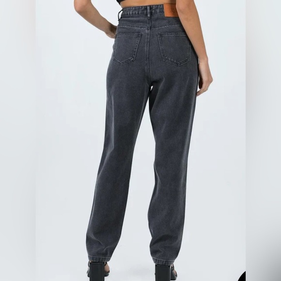 Princess Polly EMMETTE HIGH WAISTED MOM JEAN Size 6 - Picture 2 of 7